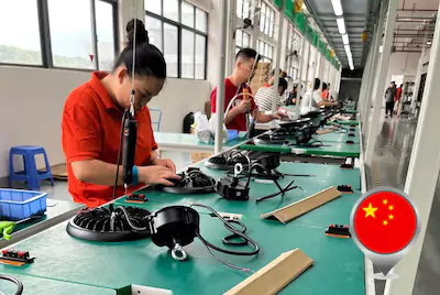 Production in China takes 20 days