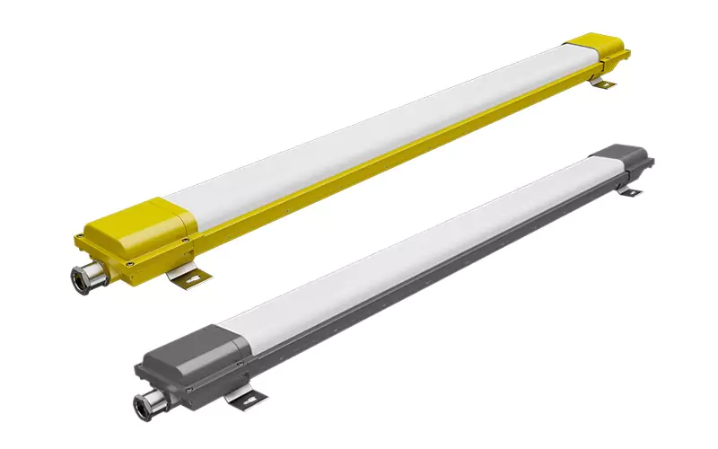 UCE4 serija LED svjetlo otporno na eksploziju sa žutim i sivim kućištem (opcionalno) - LED svjetlo otporno na eksploziju