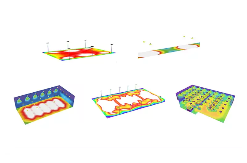 Dialux simulation -LED Lighting Manufacturer